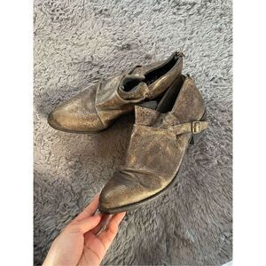 Matisse leather slouch ankle boots size 10‎